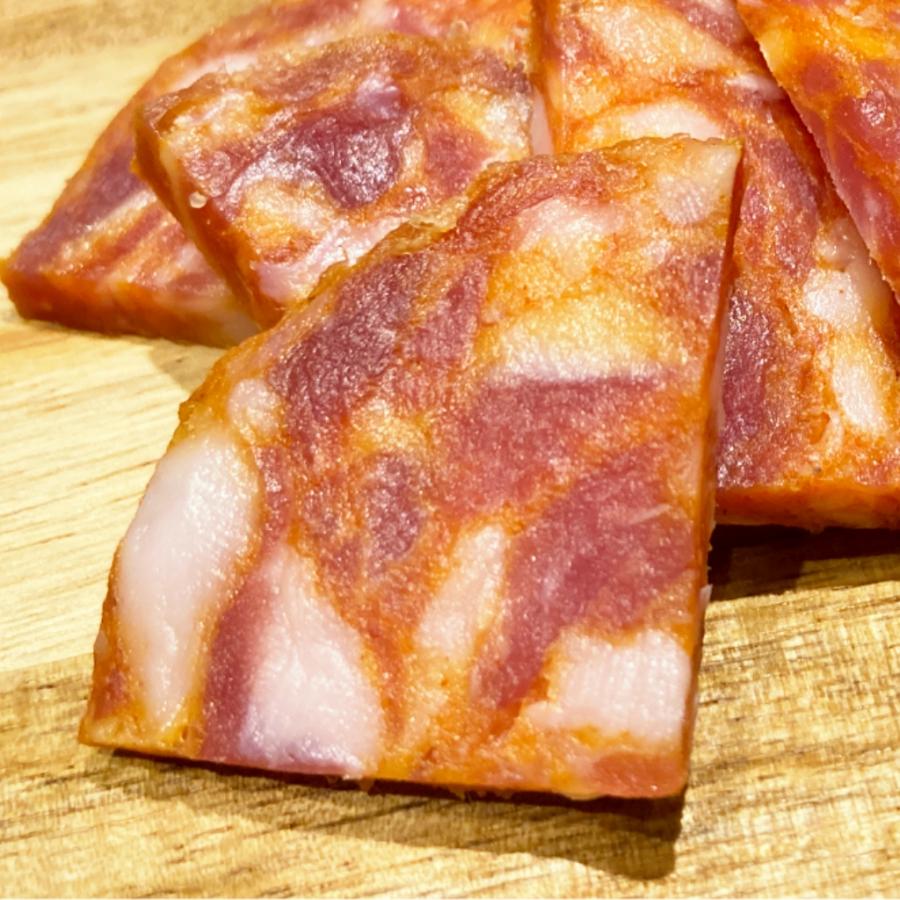 サラミ ピッカンテ 約600〜750g クオリタリア スペイン産 100g当たり548円（税込）で再計算 冷蔵 豚肉 ソーセージ