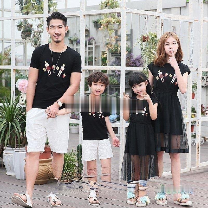 親子ペアルック ベビー 親子お揃い Tシャツ+パンツ ワンピース チュールスカート ベビーロンパース パパ ママベビー おそろい 親子コーデ 家族  大きいサイズ 通販 LINEポイント最大0.5%GET | LINEショッピング