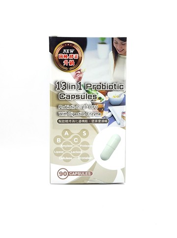 【詠晴中西藥局】貝斯特 13合1乳酸菌膠囊 90粒