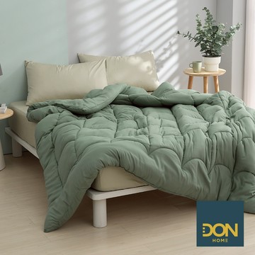 DON 石墨烯速暖發熱可水洗科技羽絲絨被｜暮林綠｜6x7尺