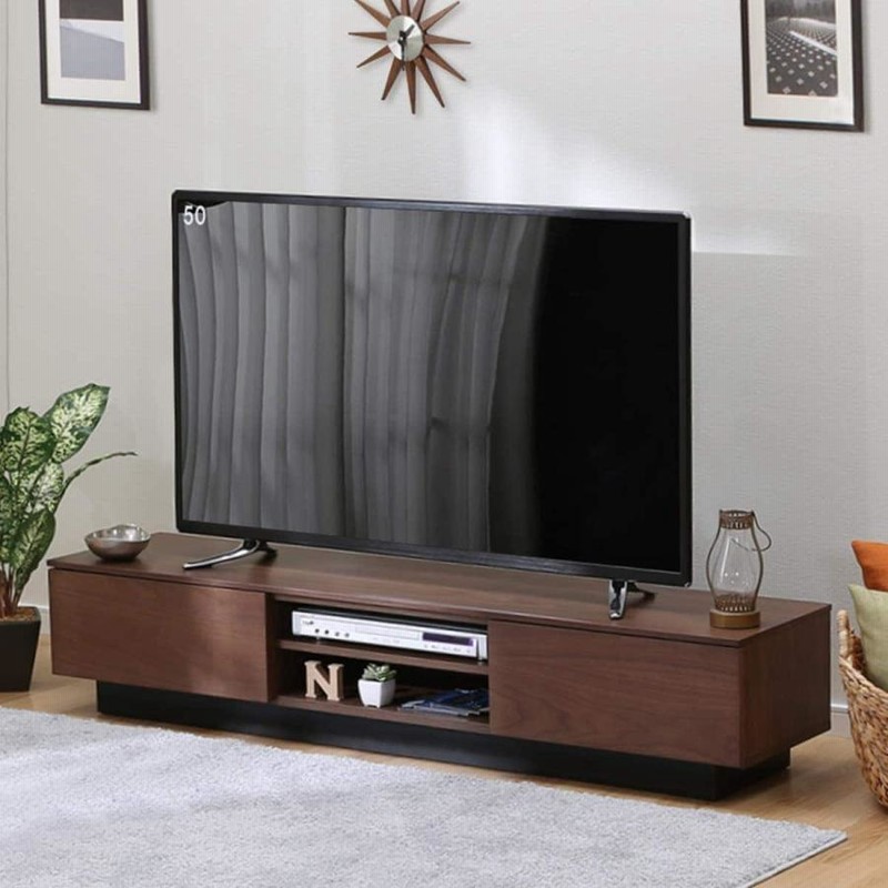 ニトリ 幅150 ローボード(レシェンテ 150LB LBR) テレビ台 TV台