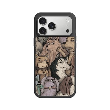 iPhone 17 Pro Max SolidX 黑 - 怪奇事物所 Incrediville - 狗急不跳牆密集恐懼症