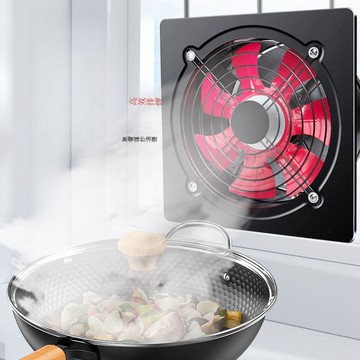 排氣扇廚房抽油煙抽風機衛生間扇工業排風扇家用排煙換氣大風量【DD1113001】
