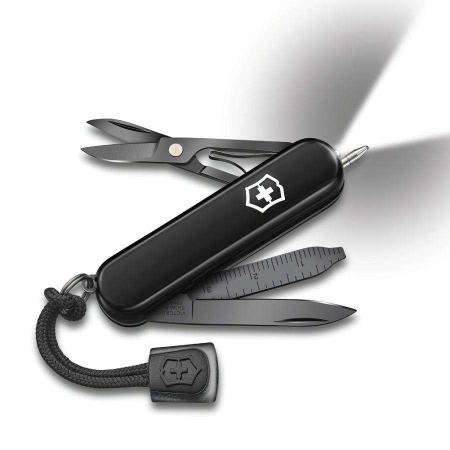 victorinox ビクトリノックス シグネチャーライト オニキスブラック マルチツール LEDライト ナイフ 0.6226.31P