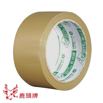 PVC膠帶 鹿頭牌 2吋 加長型布紋封箱膠帶 (48mm x 18M)  6捲/一包 PVS1N 【限宅配】【領券滿額再折千5/31止】