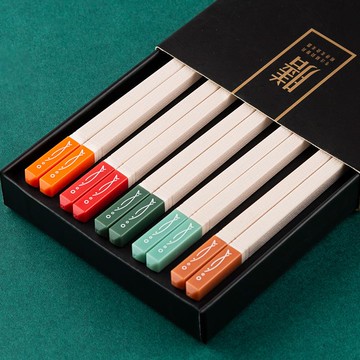 合金筷子一人一筷專人專用家用防滑防霉高檔耐高溫不發霉家庭分餐