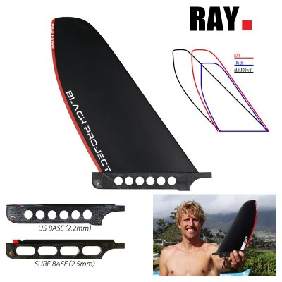 SUPレースフィン　BLACKPROJECT RAY