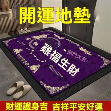 紫南宮過爐開光🙏🏻5月初更新-鎮宅開運風水地墊硅藻泥七星聚財入戶門門口地墊招財地墊地毯門墊