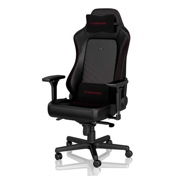 【noblechairs】皇家HERO系列電競/辦公椅-大尺寸PU豪華款-黑/紅