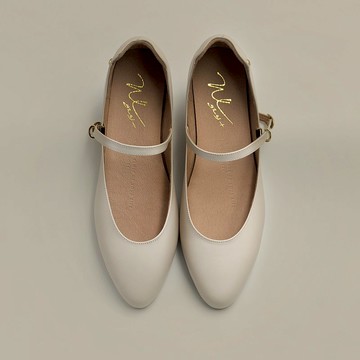 Mary Jane Caramel (米杏)  Low Heels 瑪麗珍 | WL