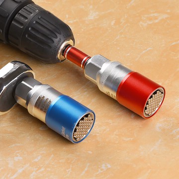 萬能套筒頭扳手套裝德國萬能手電鉆多功能魔術套筒萬用維修工具