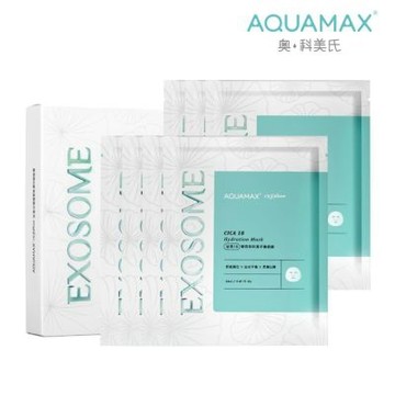 【AQUAMAX 奧科美氏】泌雪18積雪草保濕平衡面膜7片/盒(積雪草植泌體/舒緩保濕/油水平衡)