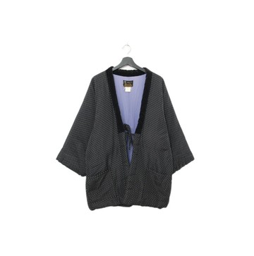 Back to Green-日本帶回袢天pt-18 深灰底方形滿版 /vintage