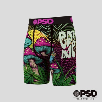 【PSD Underwear 官方旗艦店】RECREATION- 平口四角褲-魔幻森林-粉色