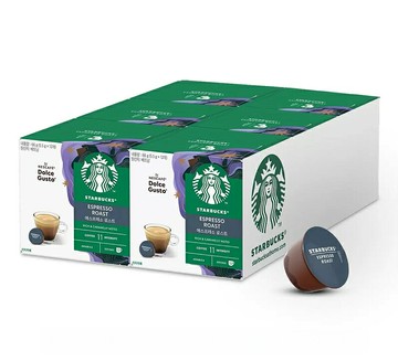[COSCO代購5] D145812 星巴克 濃縮烘焙咖啡膠囊 72顆 適用NESCAFE Dolce Gusto機器