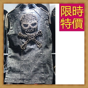 牛仔背心 單寧馬甲-水洗百搭經典男背心外套2色55i55【獨家進口】【米蘭精品】