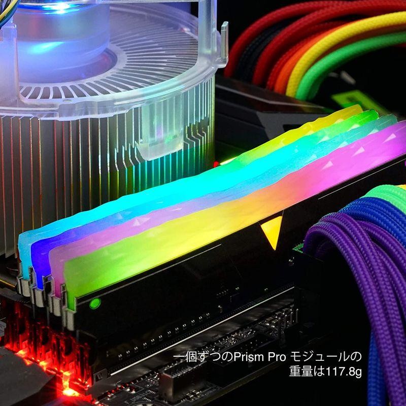 v-color Hynix IC デスクトップPC用 ゲーミングメモリ Prism Pro RGB