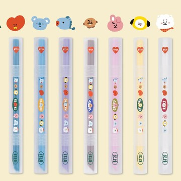 LINE FRIENDS BT21限量吸吸管套組