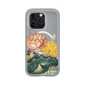 iPhone 16 Pro AirX 流變灰 - The British Library - 花之殿 ‧ 蓮