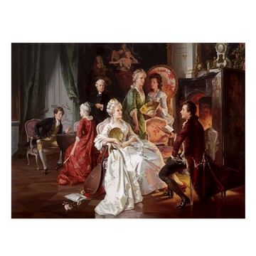 【御畫房】西班牙宮廷 國家一級畫師手繪油畫60×80cm(VF-163)