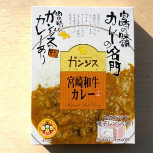 宮崎のカレー専門店「味のガンジス」オリジナル・ガンジス和牛カレー中辛180ｇ