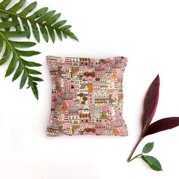 茶香午睡枕 窗花風景 // city windows//