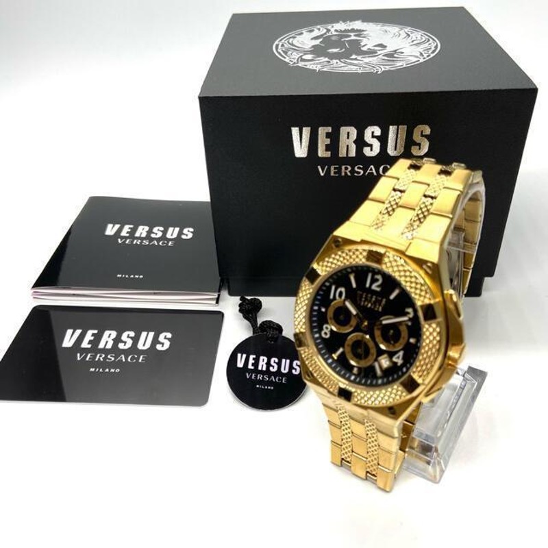 Versus Versace ヴェルサス ヴェルサーチ メンズ 腕時計 イタリア | LINEショッピング