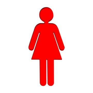 聯合 W.I.P NO.552 人型標示牌 (女)【APP滿額下單10%點數(單一帳號最高1000點)】4/30止