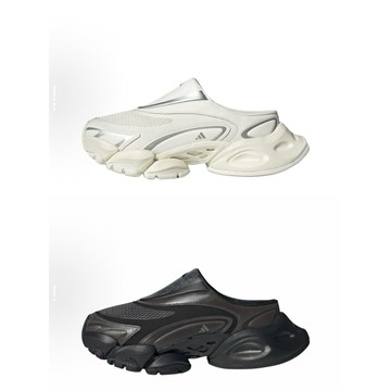 Adidas XLG Runner Mule 休閒鞋 穆勒鞋 拖鞋 白色 黑色 JS4590 JS4529