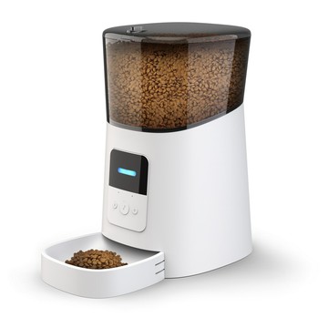 【IPSKY】寵物自動餵食器 寵物餵食器 6L大容量 定時定量 可拆洗設計 大容量狗盆 貓狗通用 投食器 飼料機 餵食機