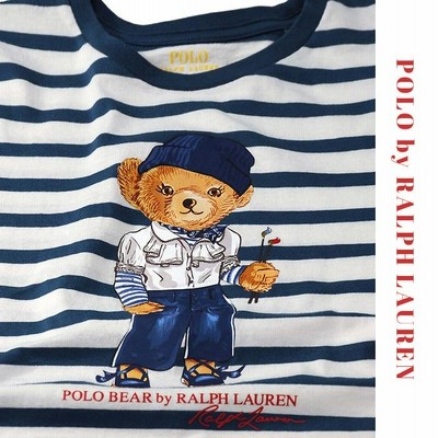 POLO RALPH LAUREN ポロ ラルフローレンガールズ  POLO BEAR  ポロベア クマ キャップスリーブ 半袖Tシャツ 半T #313965226 POLO RALPH LAUREN ポロ ラルフローレンガールズ BEAR ポロベア