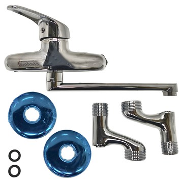 Toppuror 泰浦樂 雅典娜冷熱壁式龍頭 BB44252 / 2kg  15 x 33 x 11cm  1個