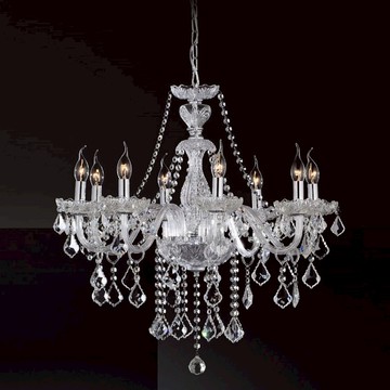 E14水晶玻璃彎管吊燈 L01-1242