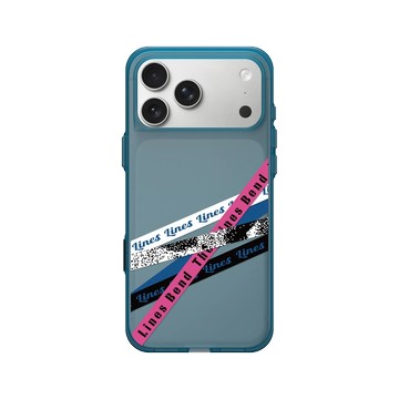 iPhone 17 Pro Max Clear (相機按鈕) 夜幕藍 - Feng Ze 邱鋒澤 - BEND THE LINES