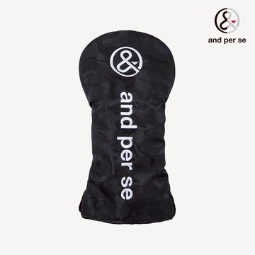 【and per se】男女款深藍色迷彩紋1號木球桿套 DGS07303