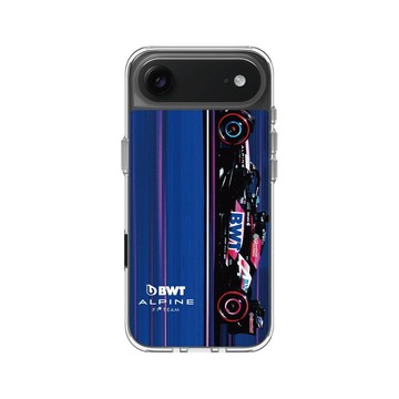 iPhone Air Clear Case（相機按鈕） 透明 - Alpine - F1 BWT Alpine Formula One Team Car A524