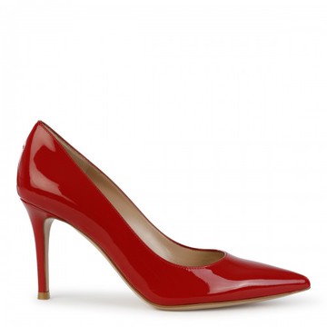 Gianvito Rossi - Red Leather Pumps 37