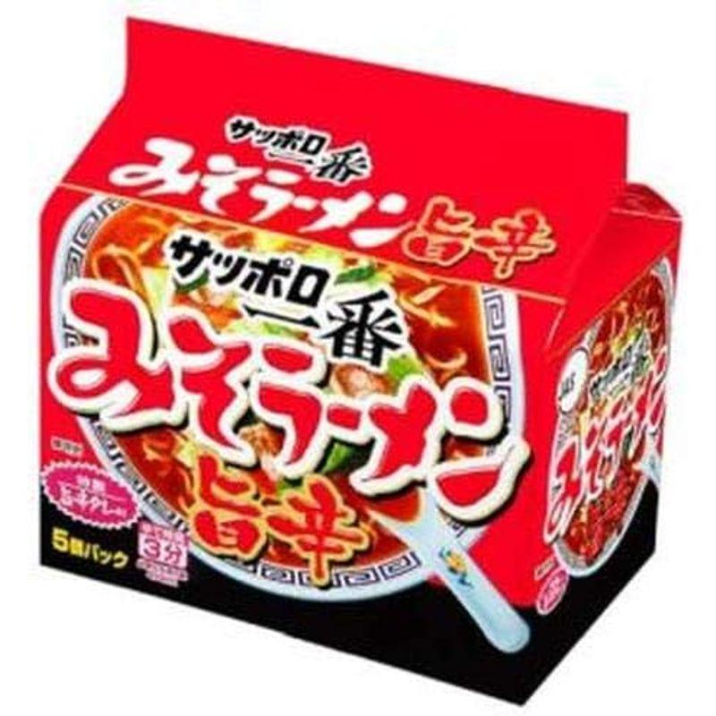 サンヨー サッポロ一番みそラーメン旨辛5食パック