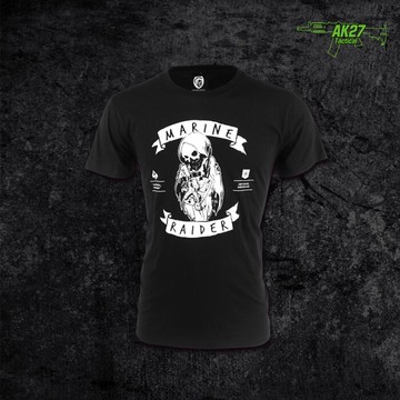 【敦刻爾克】MARSOC馬騷客 短袖軍風T恤 直筒圓領 黑色