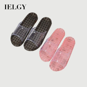 IELGY浴室浴缸鏤空漏水按摩拖鞋女夏季防滑宿舍學生