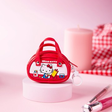 【悠遊卡 EasyCard】HELLO KITTY造型悠遊卡-復古手提袋(3D)