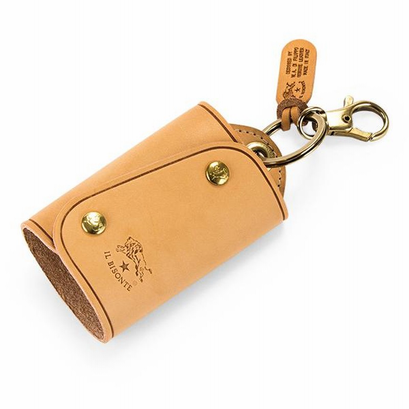 Il Bisonte キーリング レザー キーホルダー C0847 P