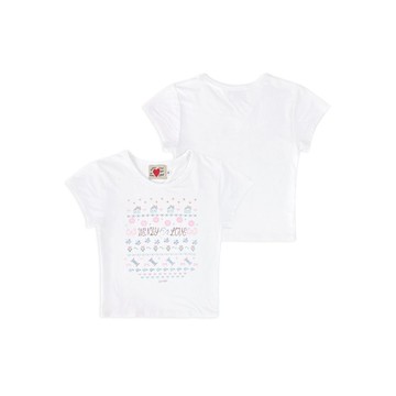 WENDYLOVE | Wendy Love 刺繡短版上衣 baby tee，可愛迷人。