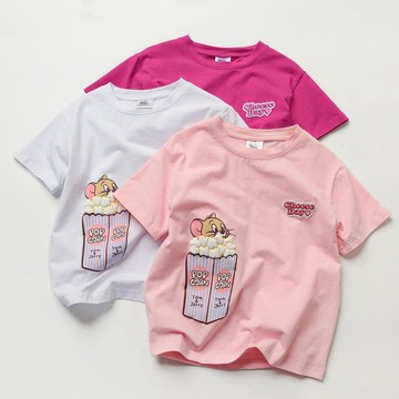 【台灣發貨 全店免運】童裝兒童夏裝夏季純棉卡通T恤新款男童女童薄款短袖上衣中大童