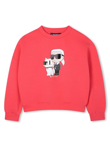 karl lagerfeld sweatshirt with logo