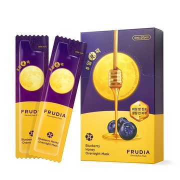 FRUDIA 【望莓止渴】藍莓蜂蜜緊好眠晚安凍膜5ml*20份裝
