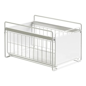 SHIMOYAMA 單層 下水槽置物架 無蓋 大號  1個  白色