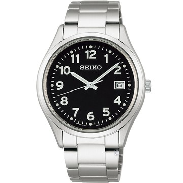 SEIKO SOLAR 太陽能 經典男錶 手錶 阿拉伯刻度-SBPX155J/V157-0DX0D