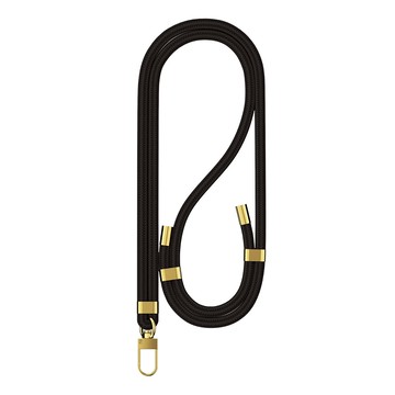 SINJIMORU 斜背掛繩手機殼  1個  黑色