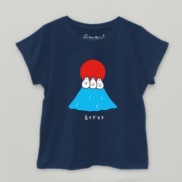 麻糬兔爬山去Fuji  T-shirt